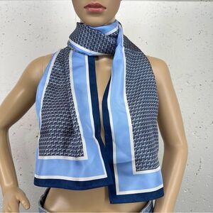 Vineyard Vines for Ball Corporation Blue Scarf 10.2 x 56”